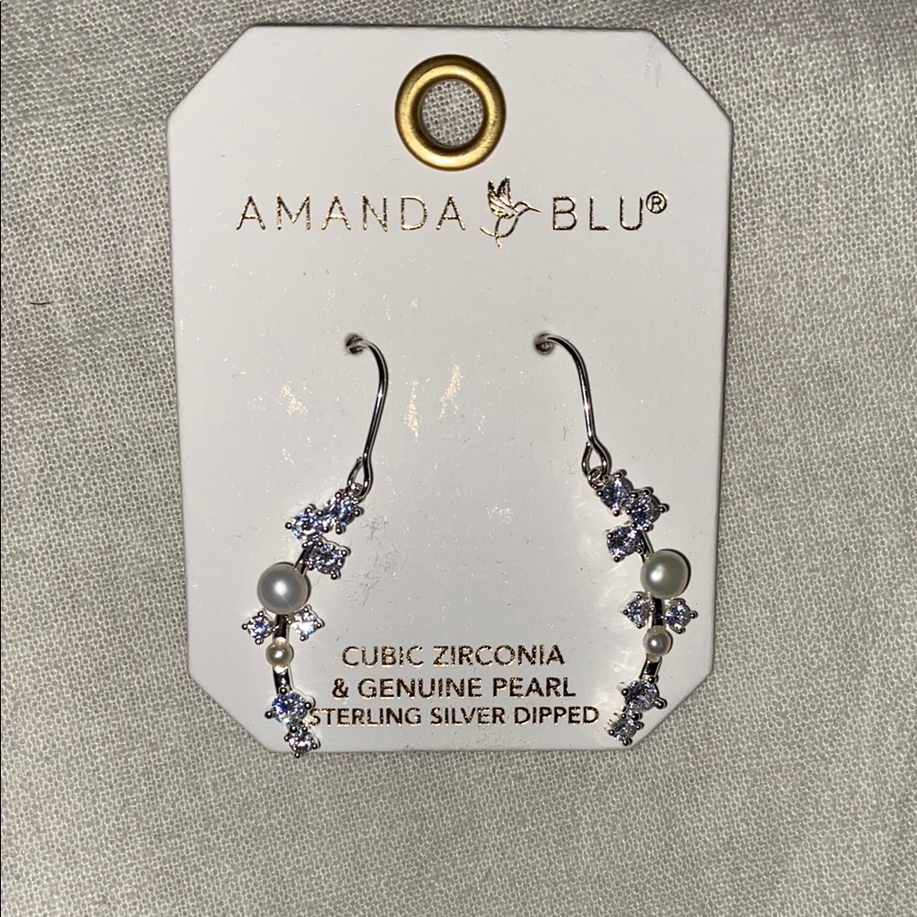 Amanda Blu Sterling Earrings 10$